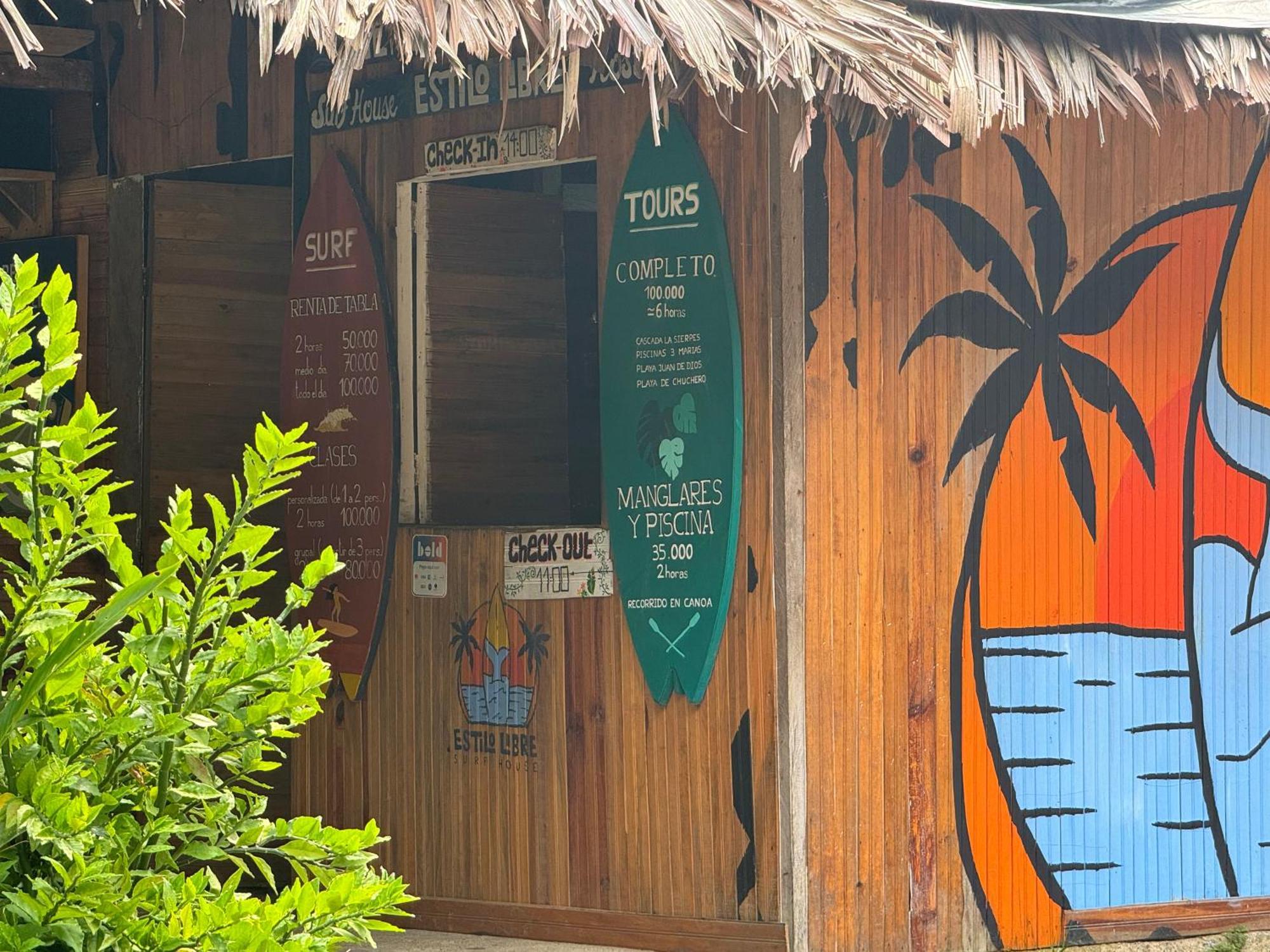 Отель Surf House Estilo Libre Буэнавентура Экстерьер фото